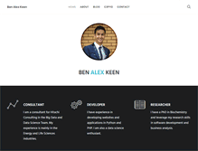 Tablet Screenshot of benalexkeen.com